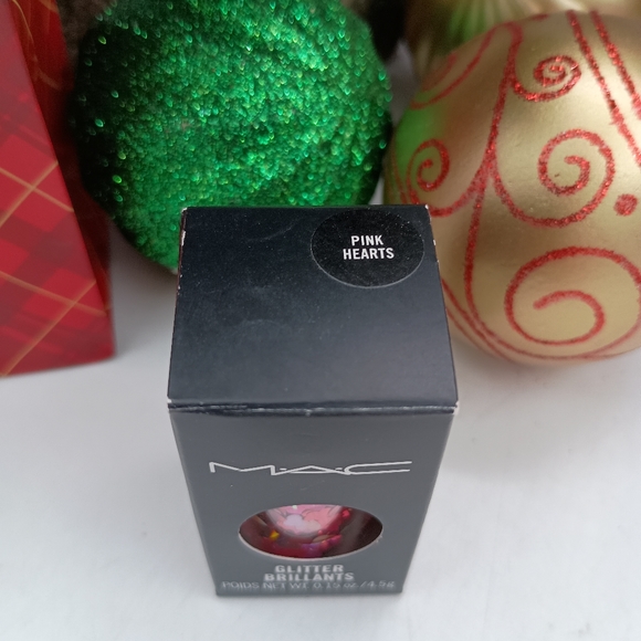 MAC GLITTER BRILLIANTS EYE GLITTER.PINK HEARTS. - Picture 3 of 3
